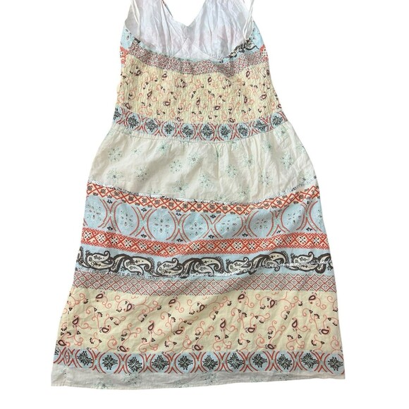 beau bois Boho lined halter maxi dress tiered hippie Y2K S/M - Picture 11 of 15